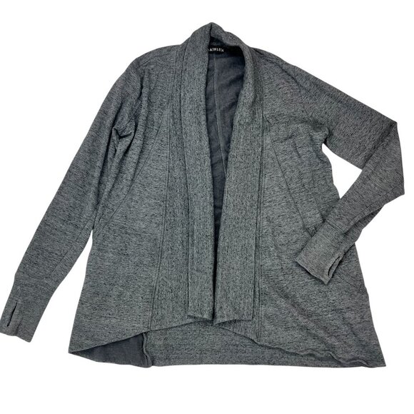 Athleta Gray Buttonless Cardigan Size XS - Picture 1 of 6